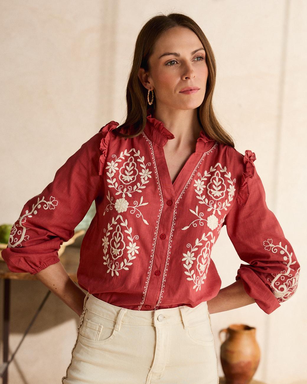 Camicia con polsini Graciela