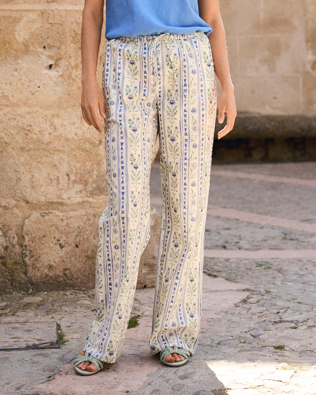 Pantaloni a Fiori Elodi