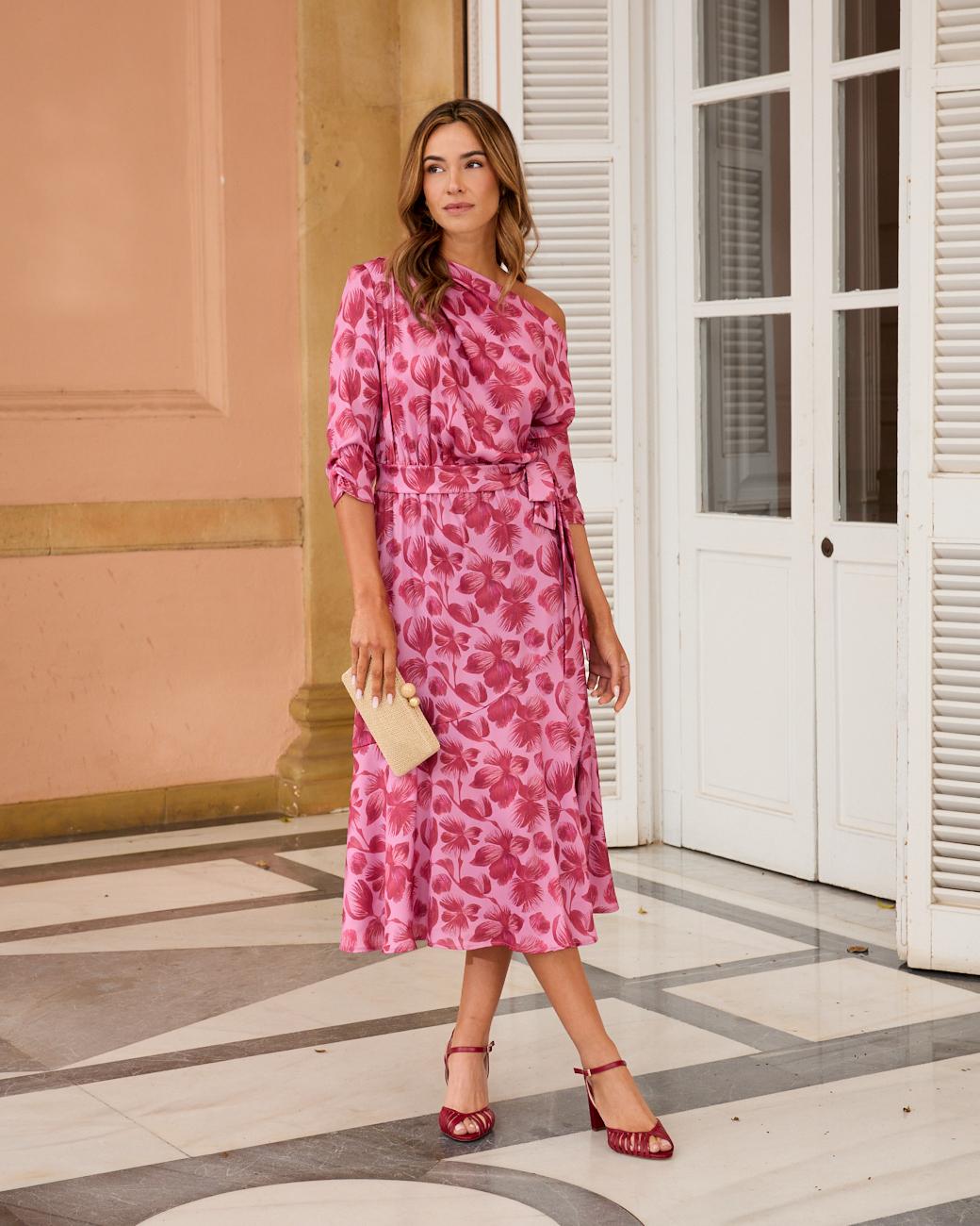 Vestito con Stampa Micaela