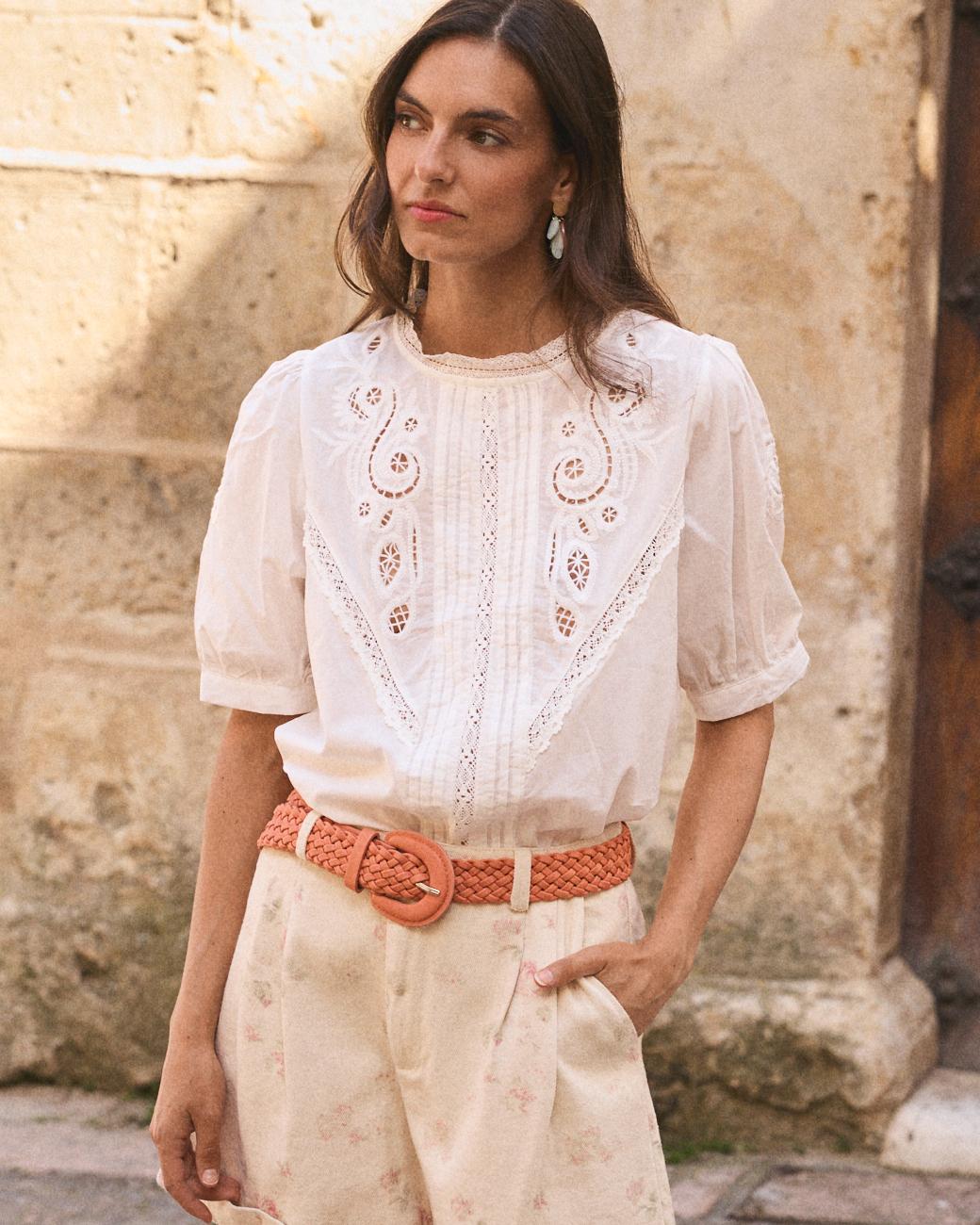 Camicia bianca Sole