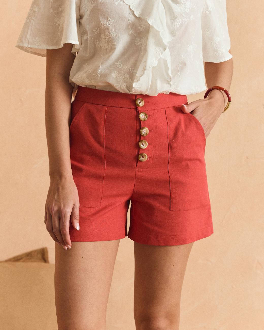 Short in lino Paola