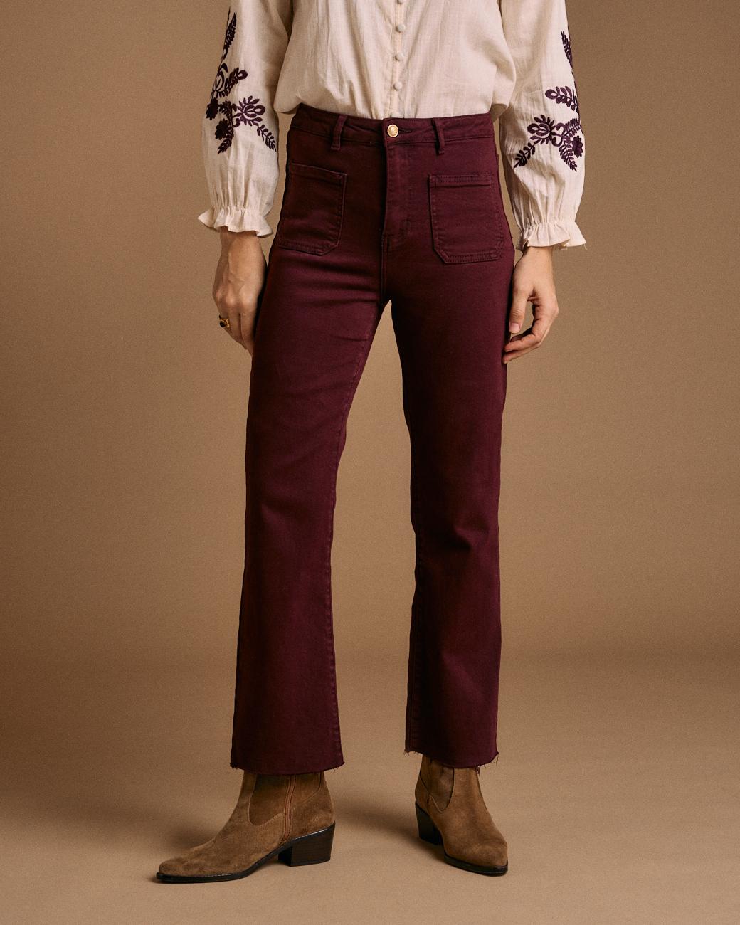 Pantaloni jeans con tasche Anselma
