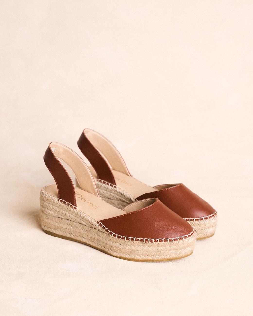 Espadrillas con zeppa Minerva