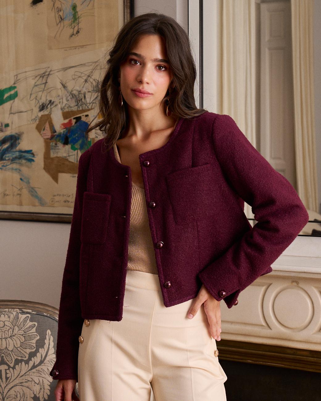 Giacca Bordeaux Lorel