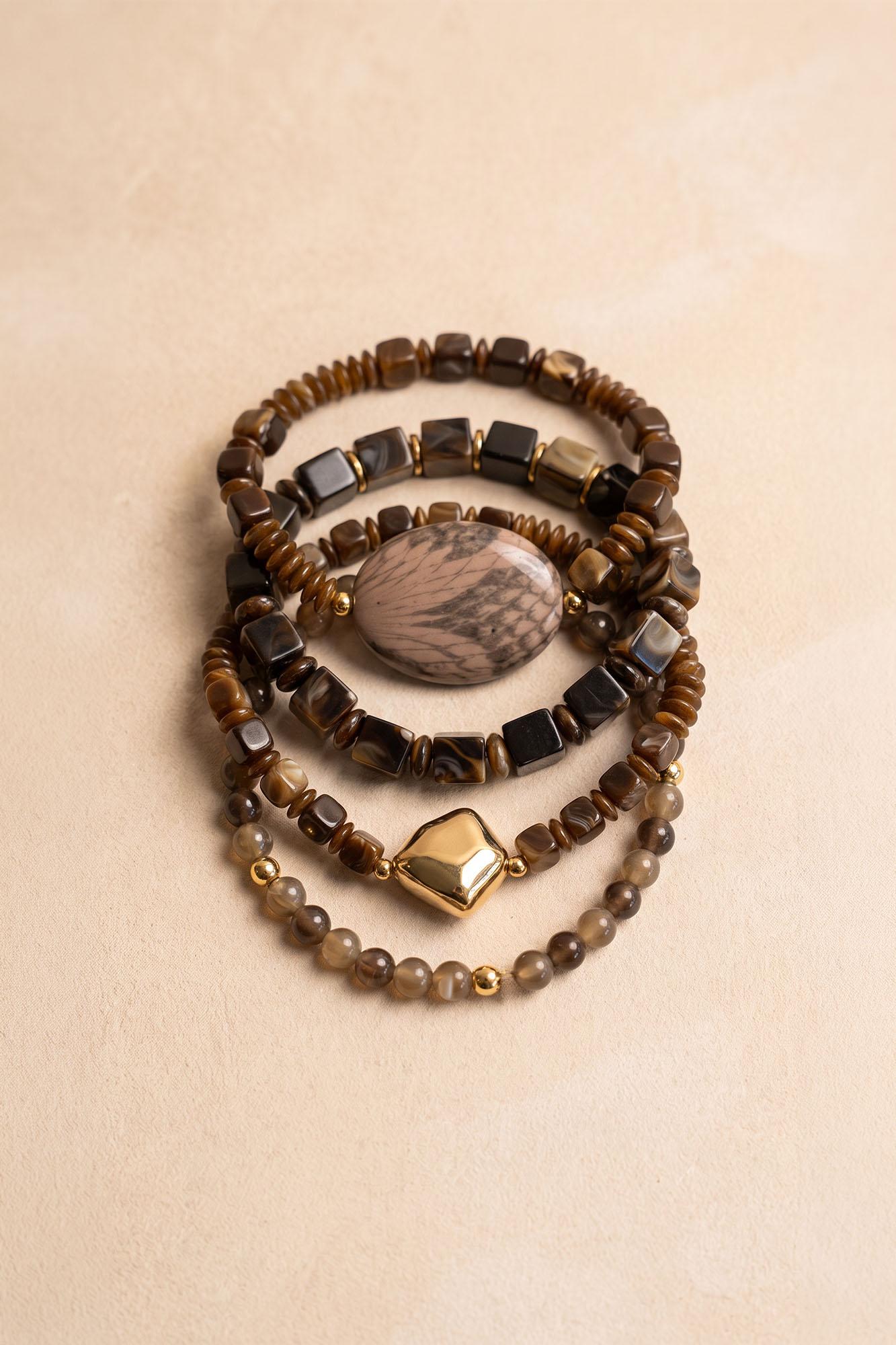 Bracciale con pietre Micaela