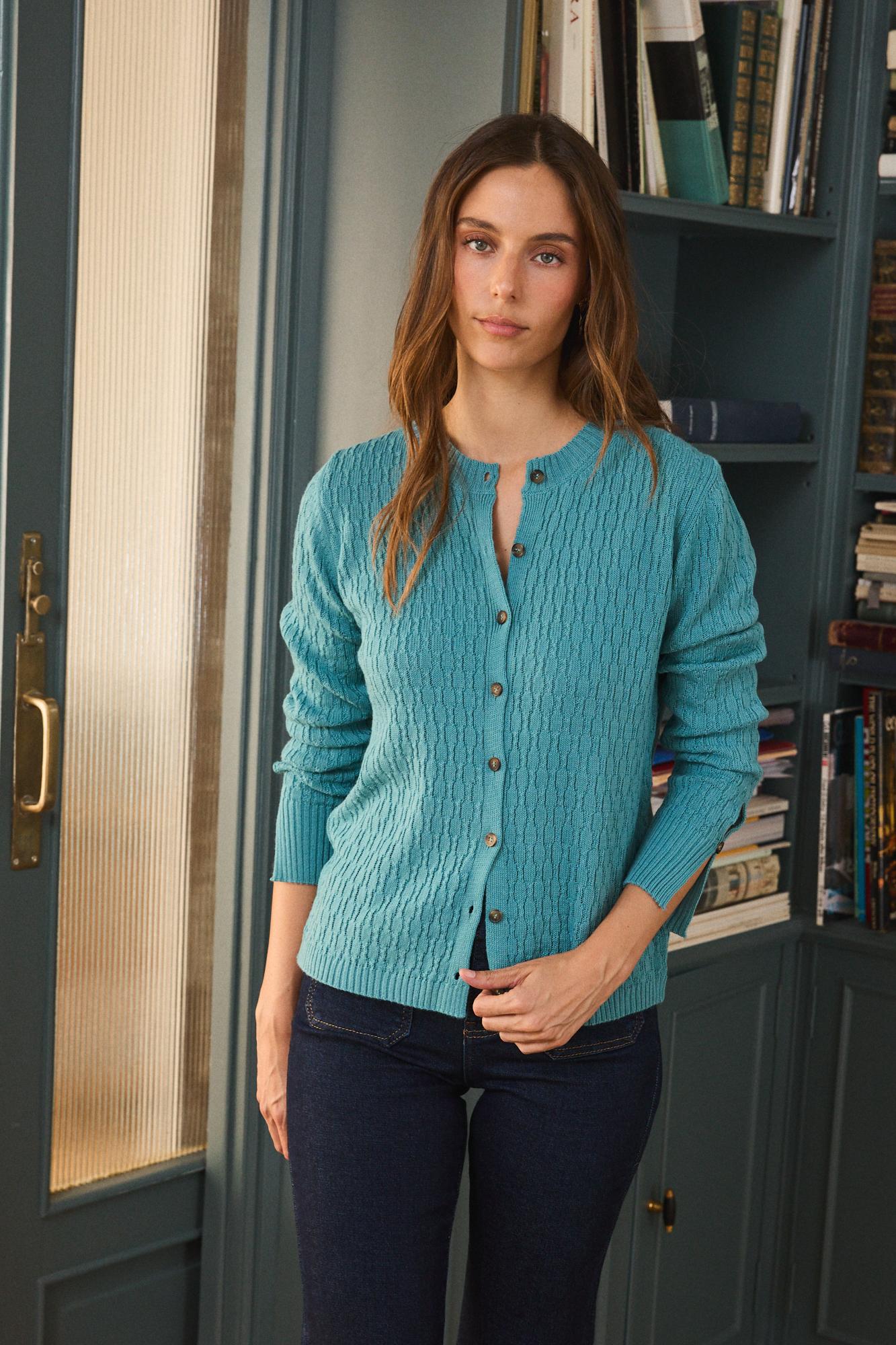 Cardigan tinta unita Amaya