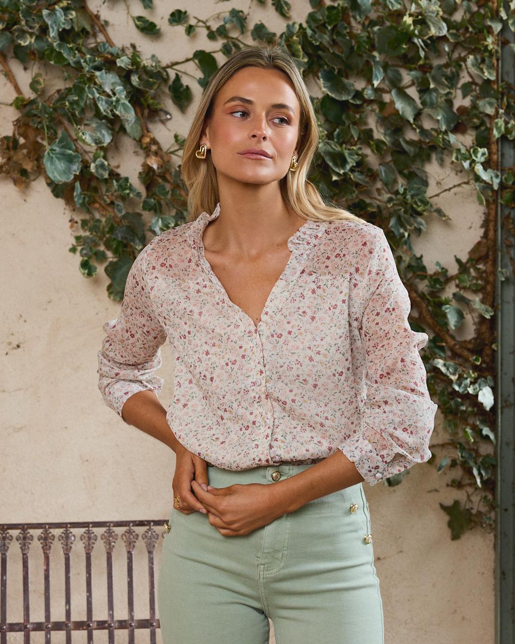 Camicia a Fiori Magnolia