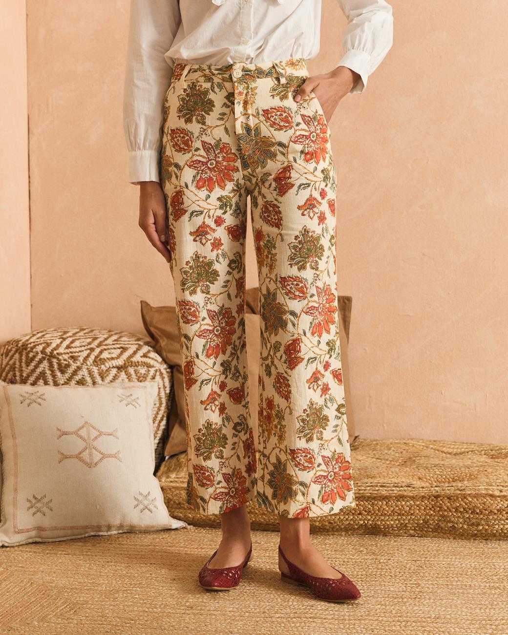 Pantalone con stampa Roser