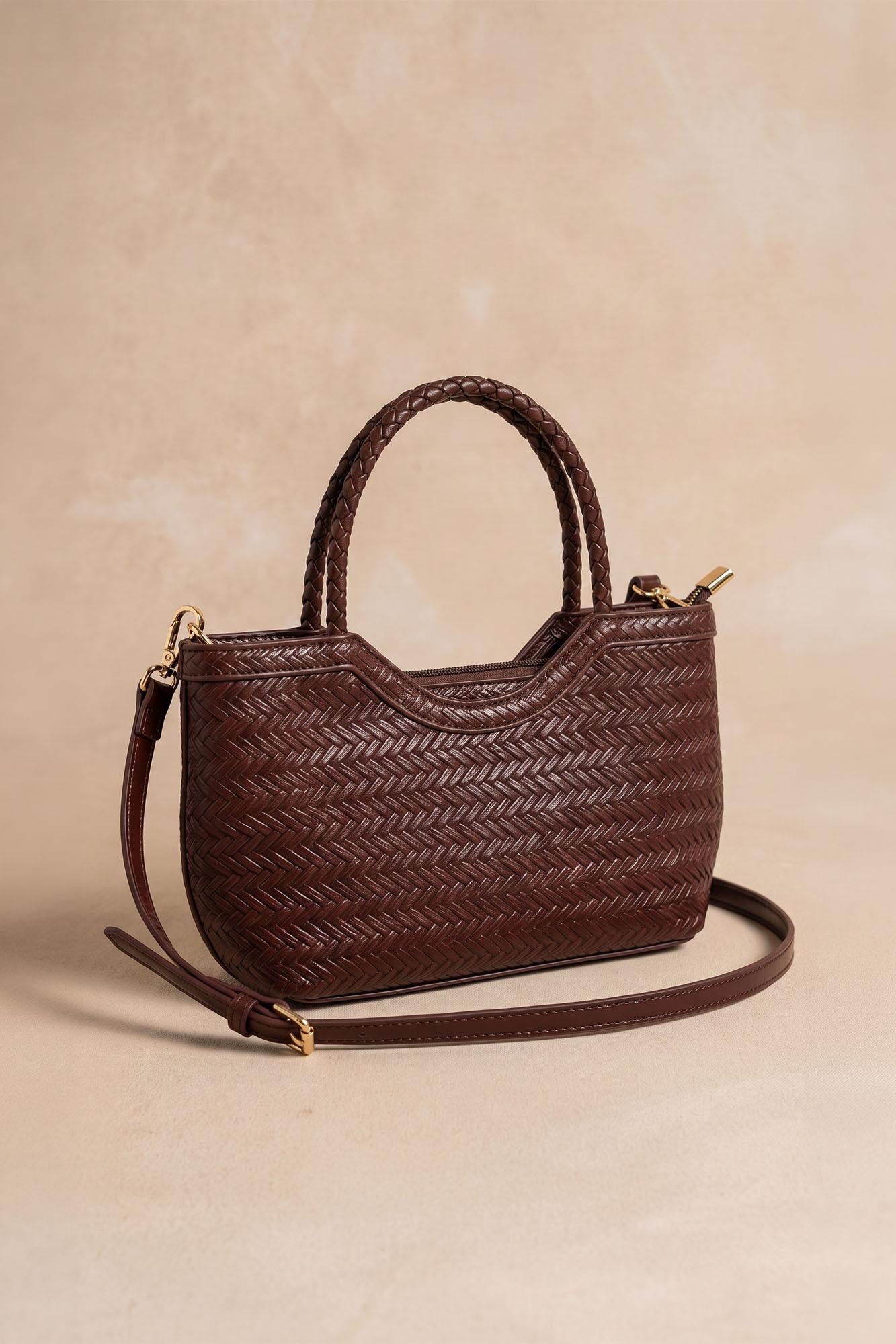 Borsa marrone Elenis