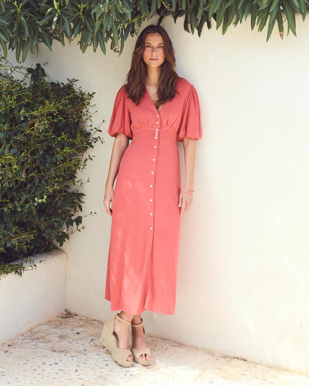 Vestito in lino Yvonne