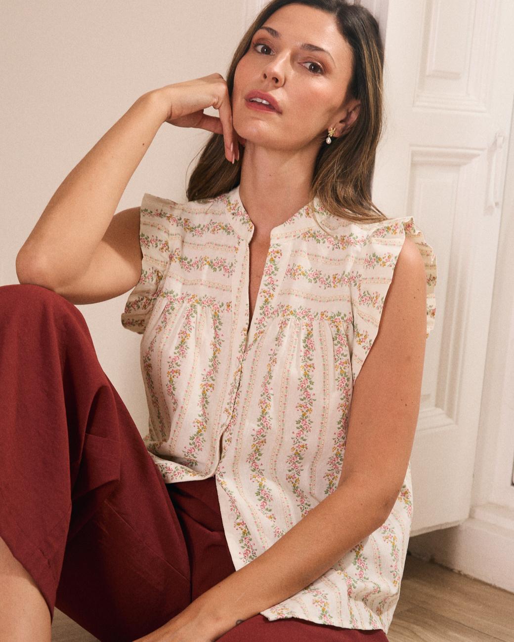 Camicia con Fiori Nerissa