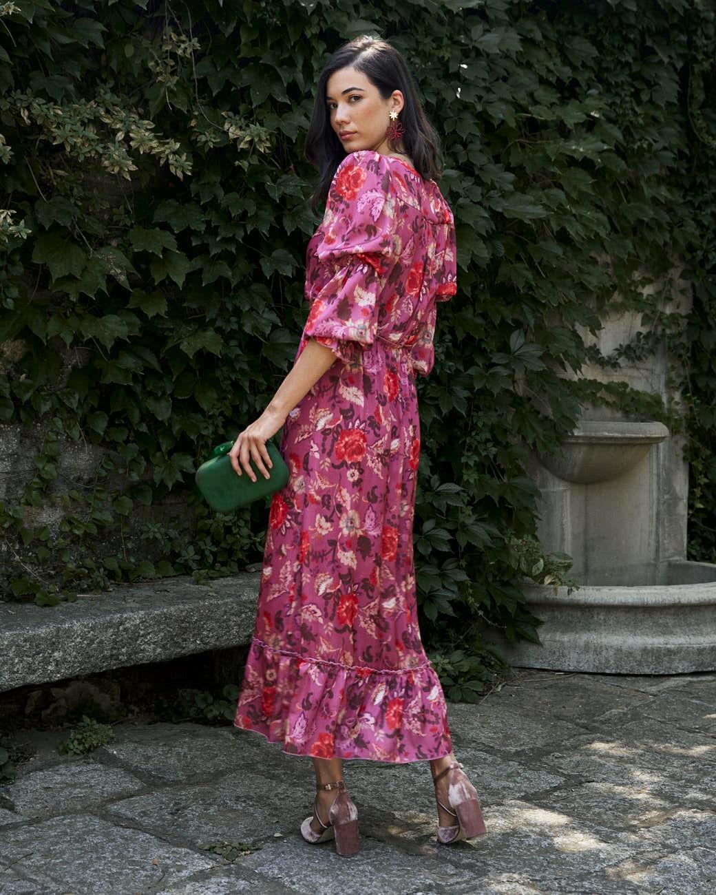 Vestito a fiori Gerena