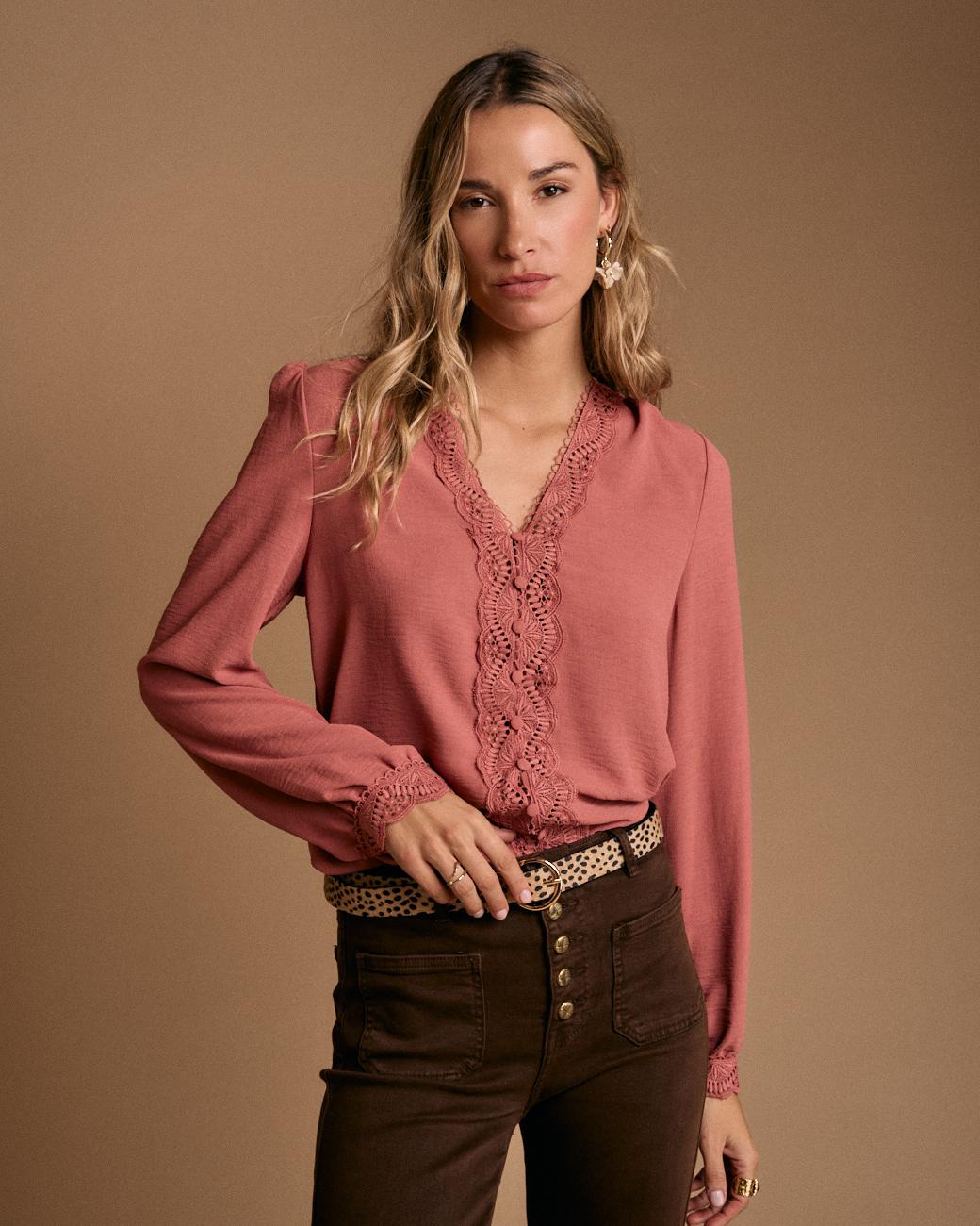 Camicia con dettaglio centrale Lola