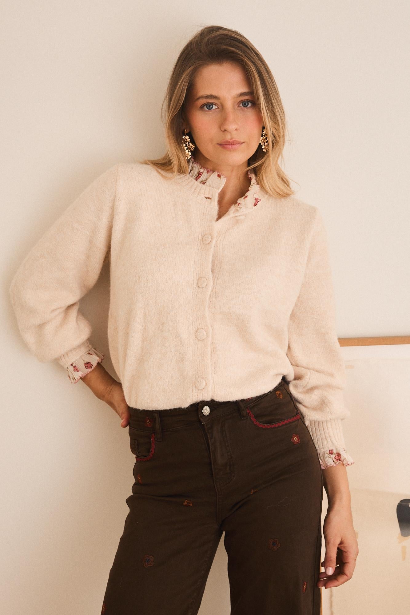 Maglione con collo Berlina