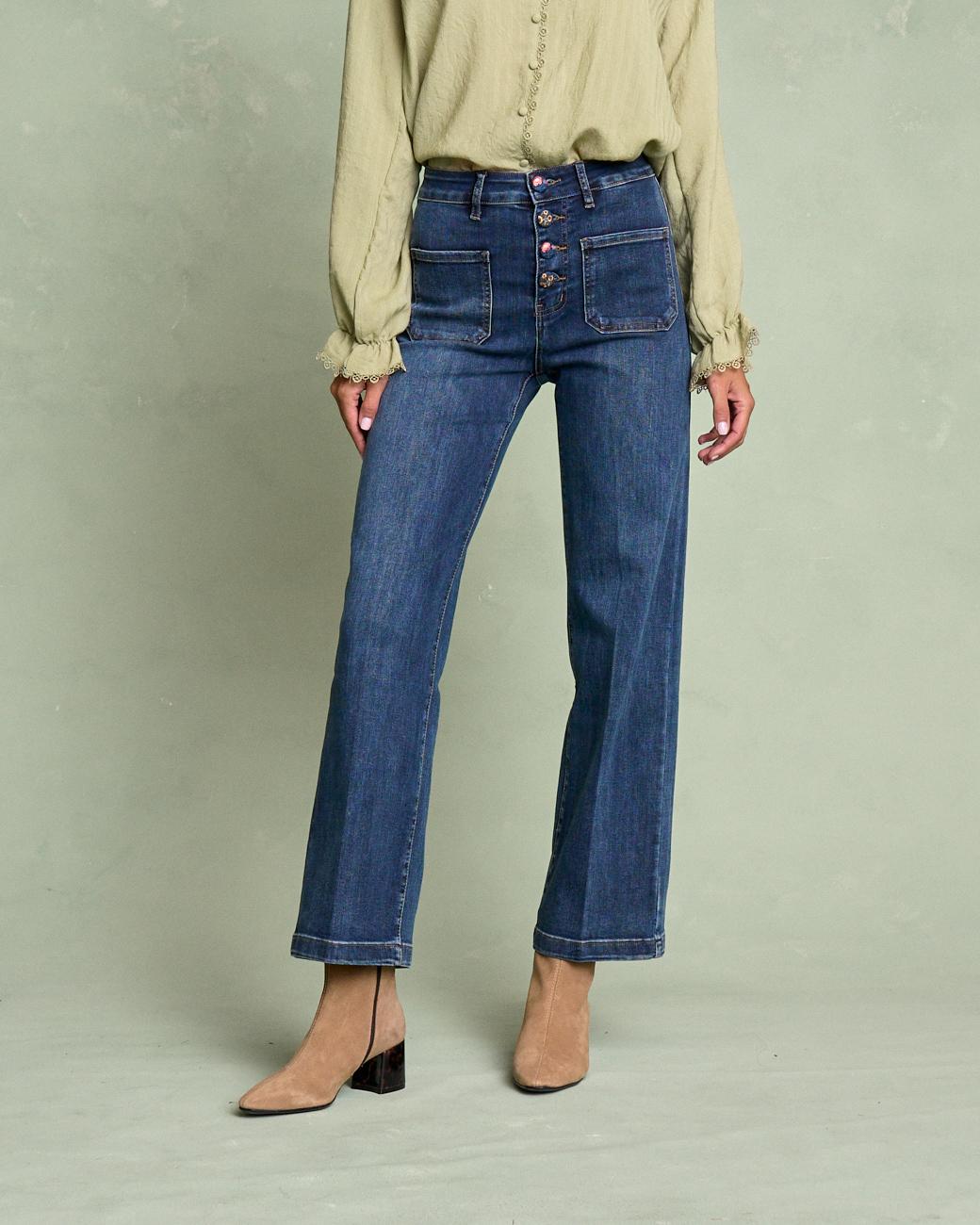 Pantalone Jeans con Tasche Esnal