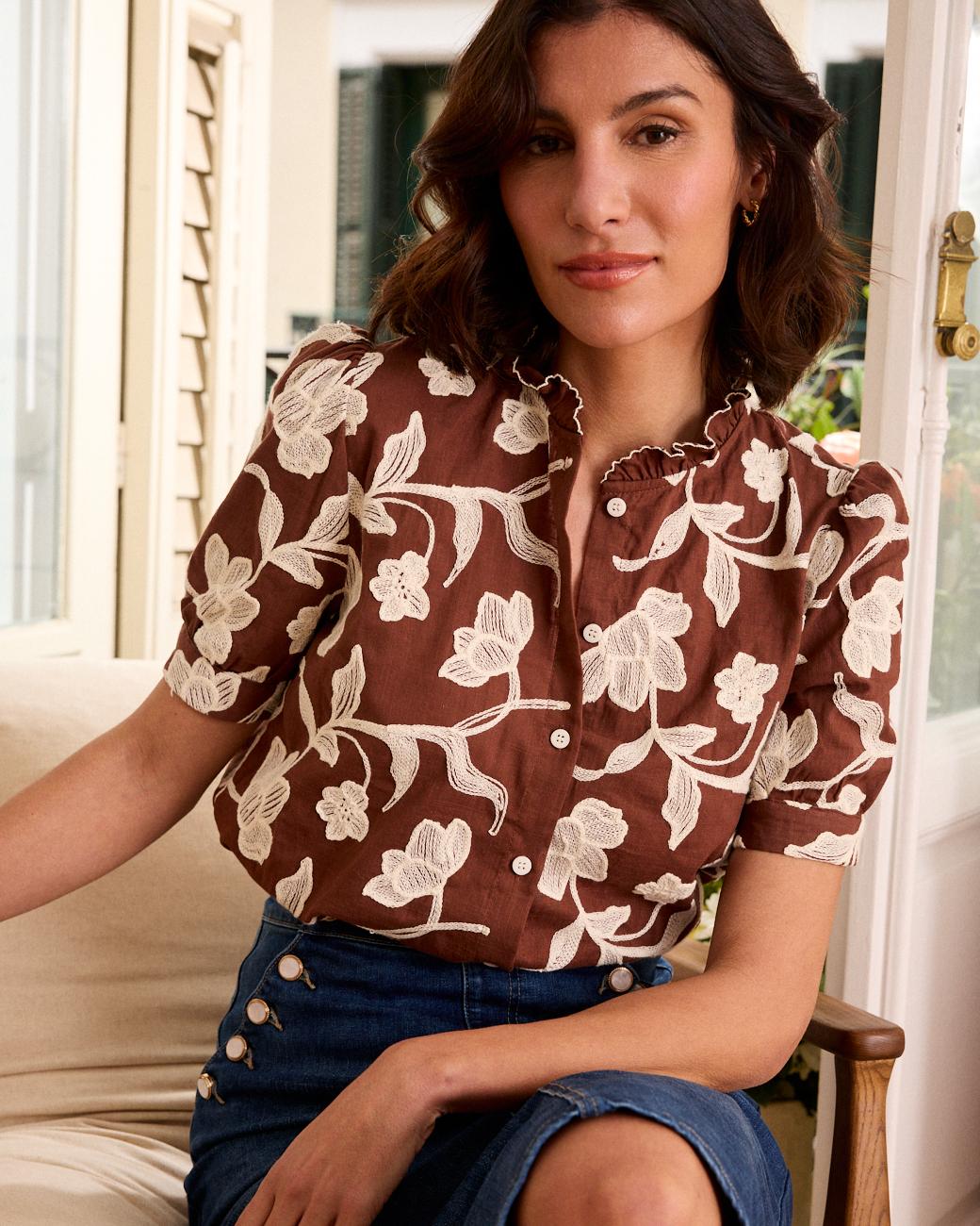 Blusa Ricamata Merce