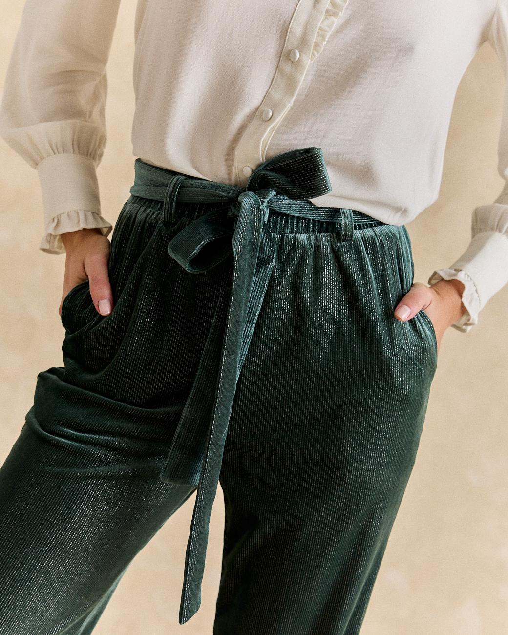 Pantaloni in velluto Katie