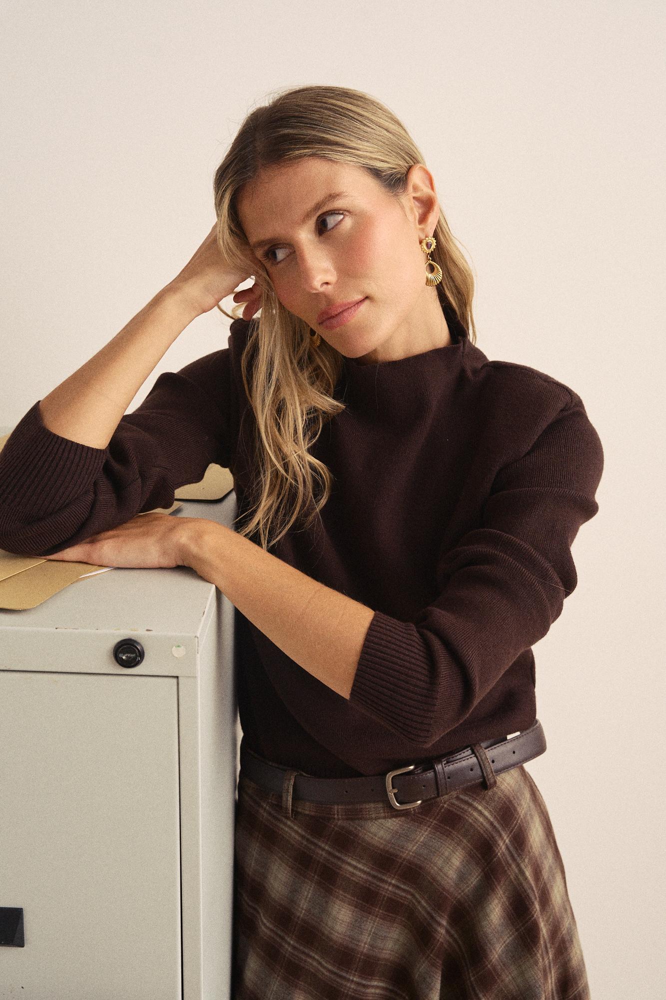 Maglione lavorato a maglia Irene