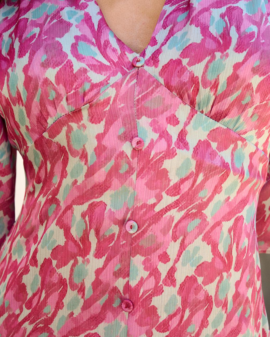 Vestito con stampa Violeta