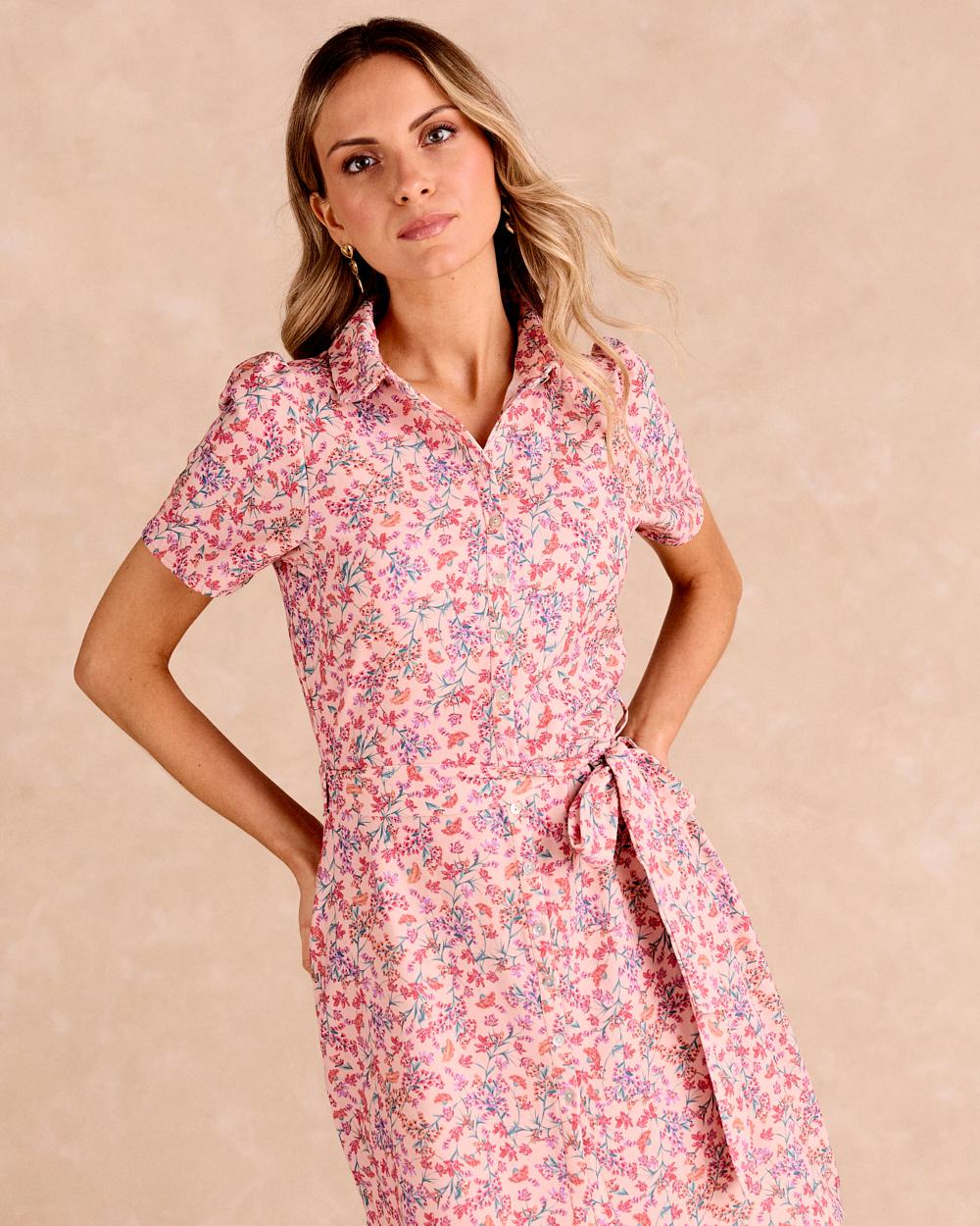 Vestito Corto Fiori Lala