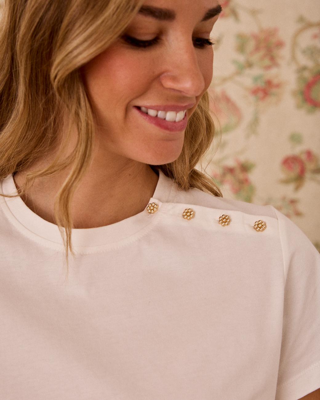 T-shirt Bottoni Palmira