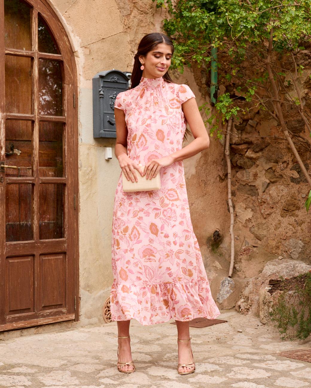 Vestito con stampa Amira