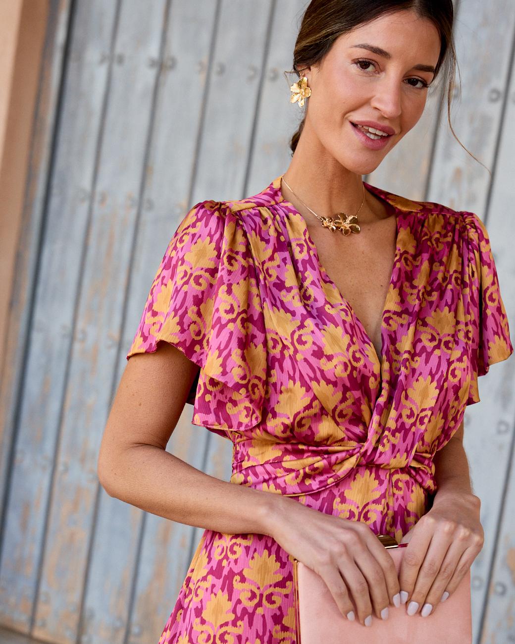 Vestito con scollo Nicoletta