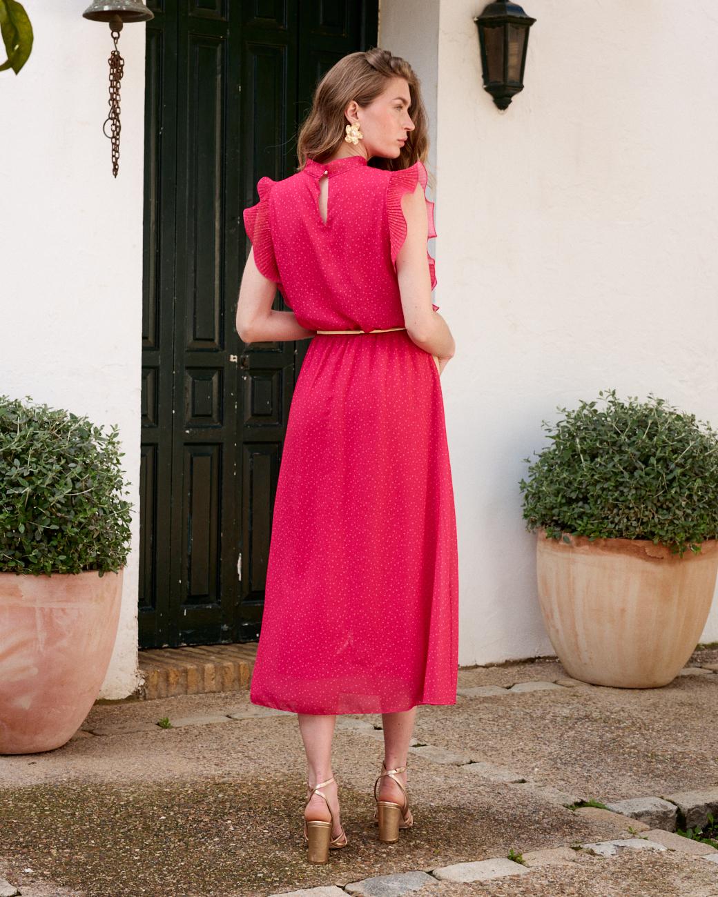 Vestito Volant Zelia