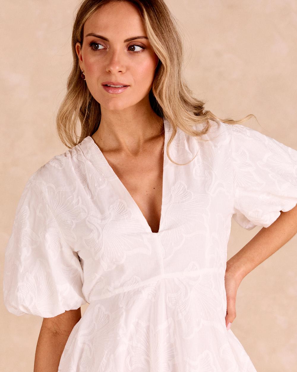 Vestito corto a palloncino Klara