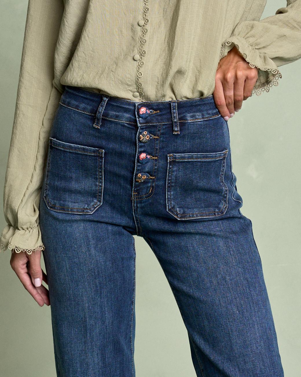 Pantalone Jeans con Tasche Esnal