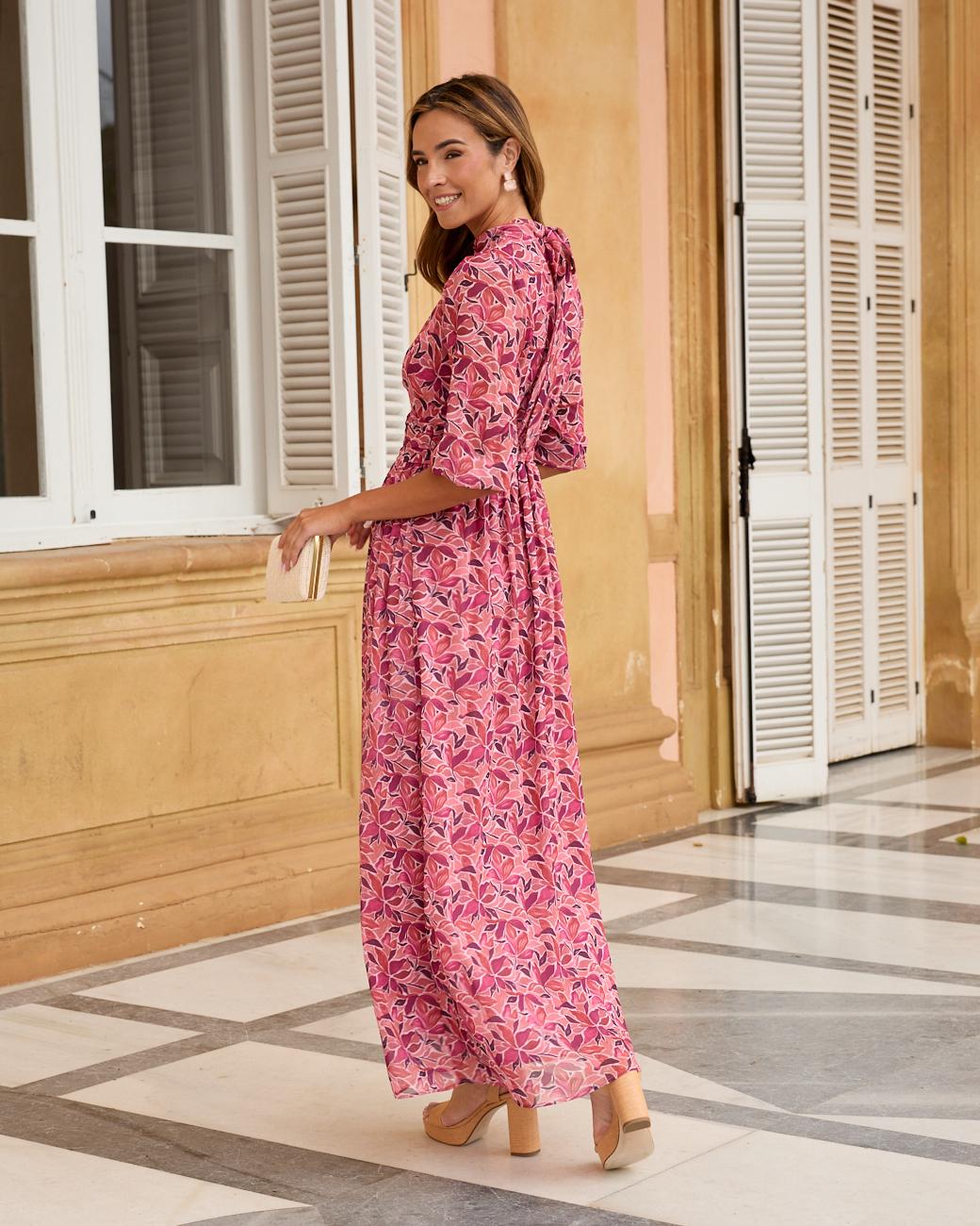 Vestito con Stampa Nola