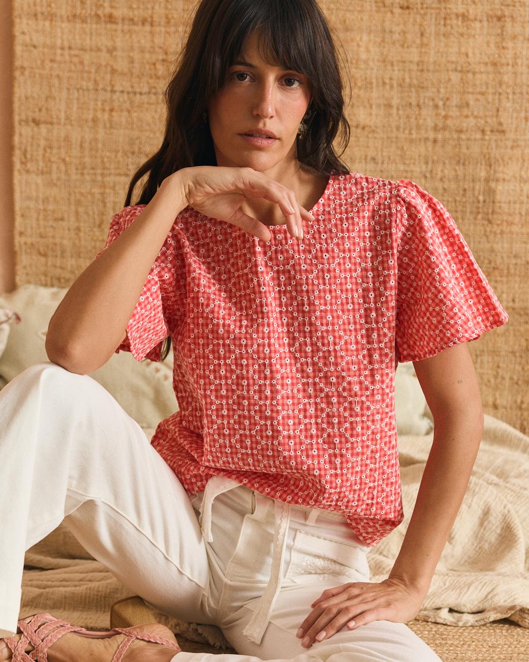 Blusa con maniche Paula