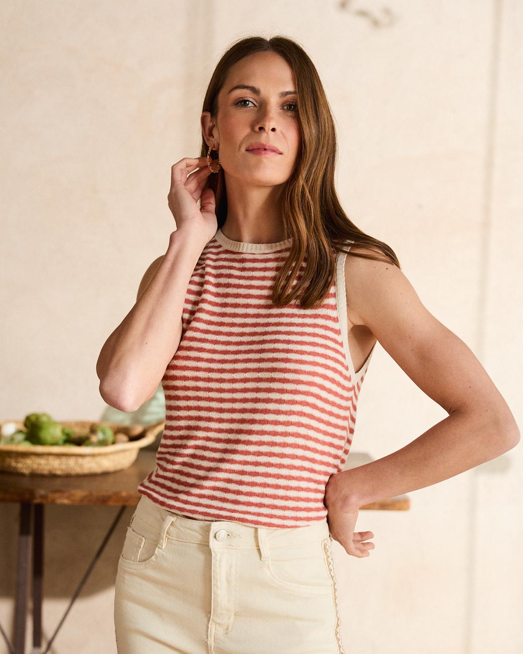 Top a Maglia Dana