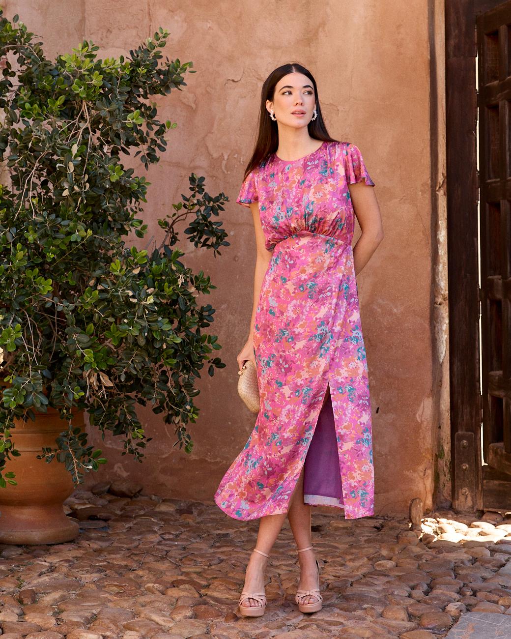 Vestito Stampa Delfina