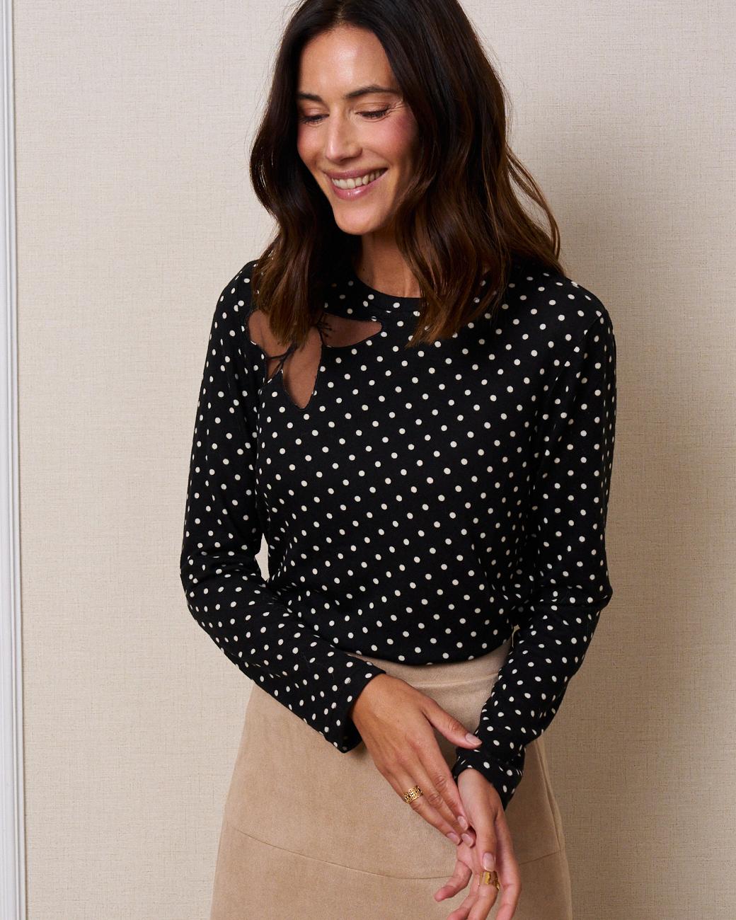 T-shirt a pois Sole