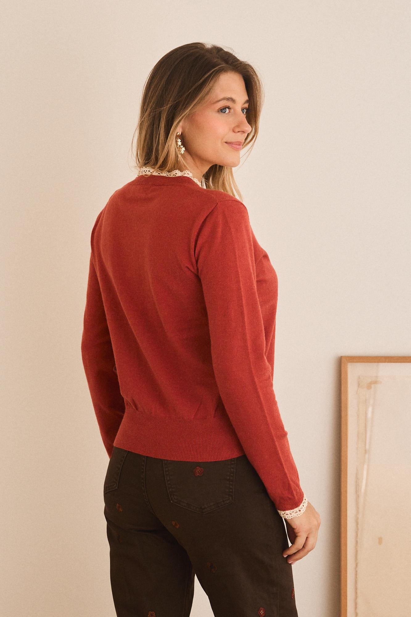 Maglione in maglia Verna