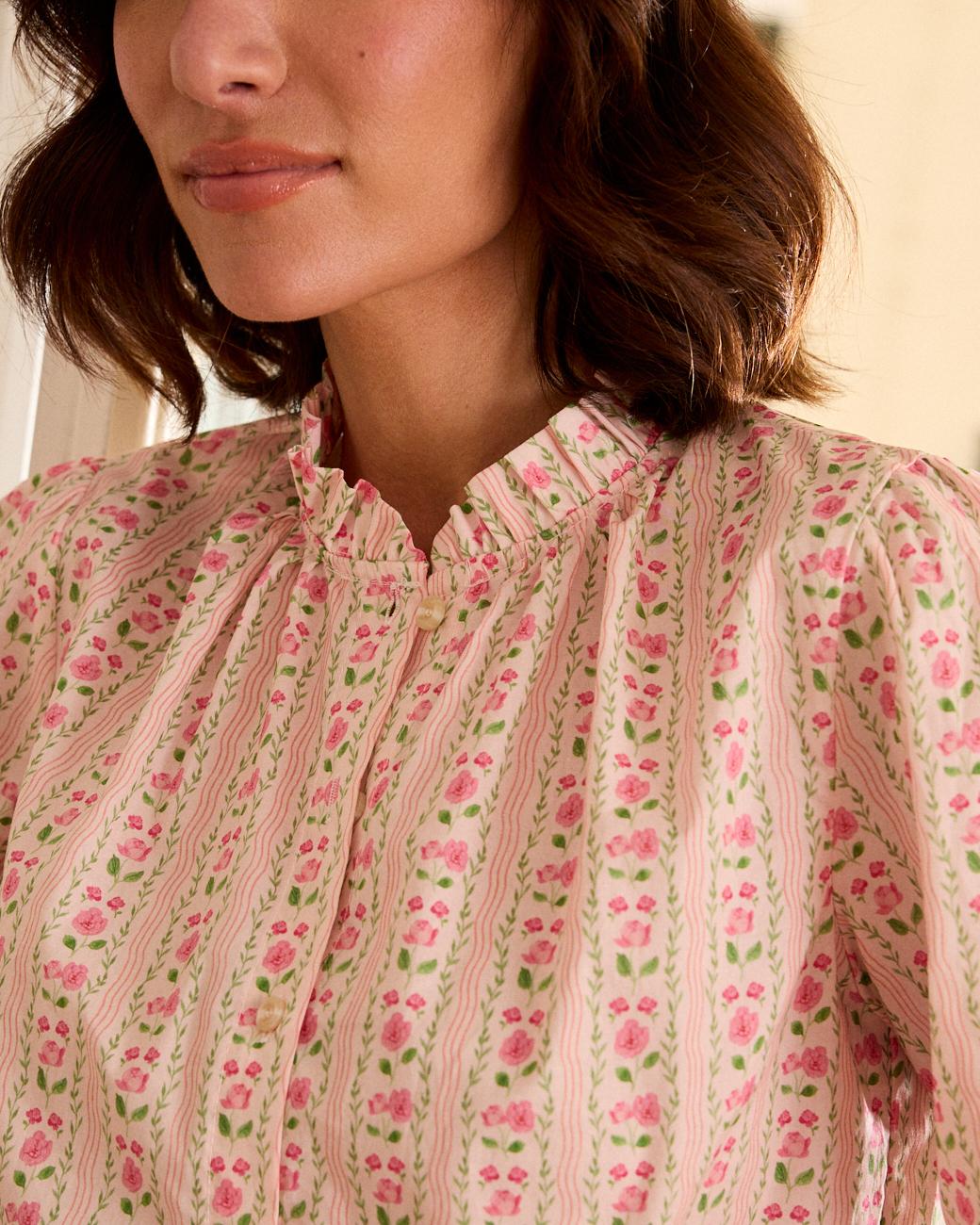 Camicia con Fiori Roberta