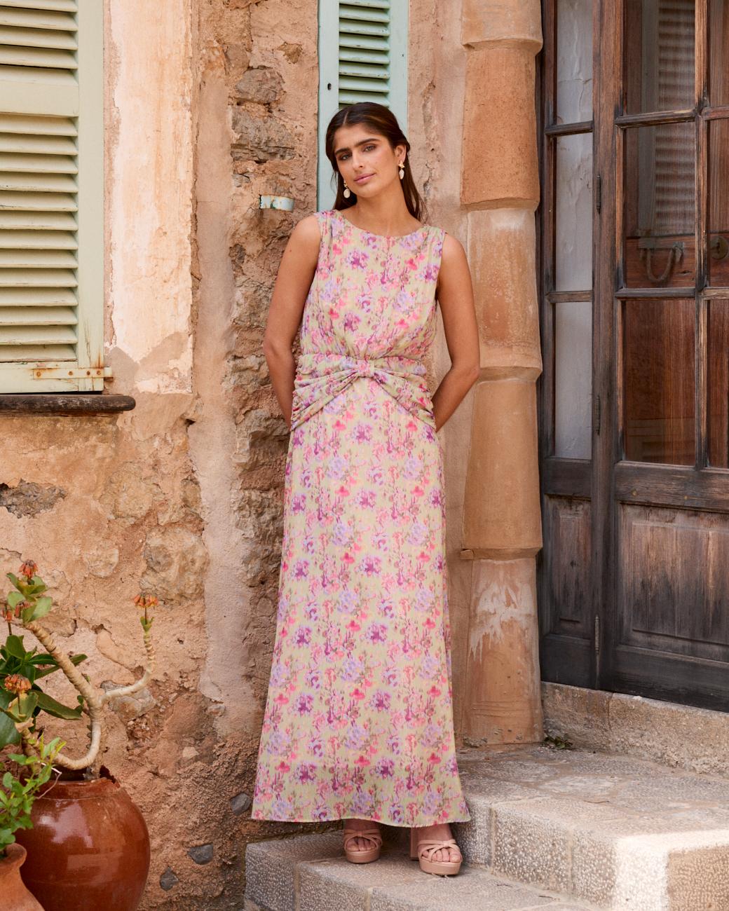Vestito con Fiori Mariale
