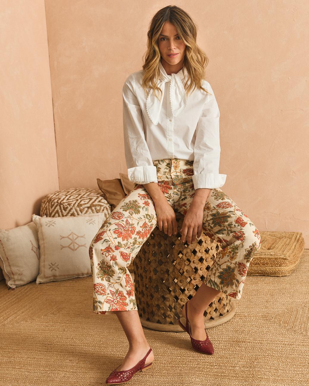 Camicia con fiocco Celia