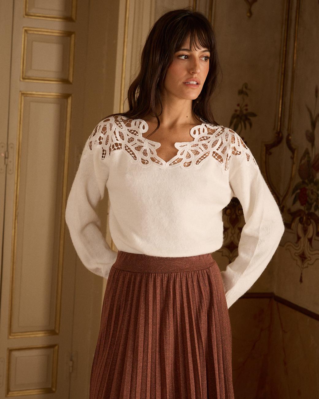 Maglia bianca Lorena