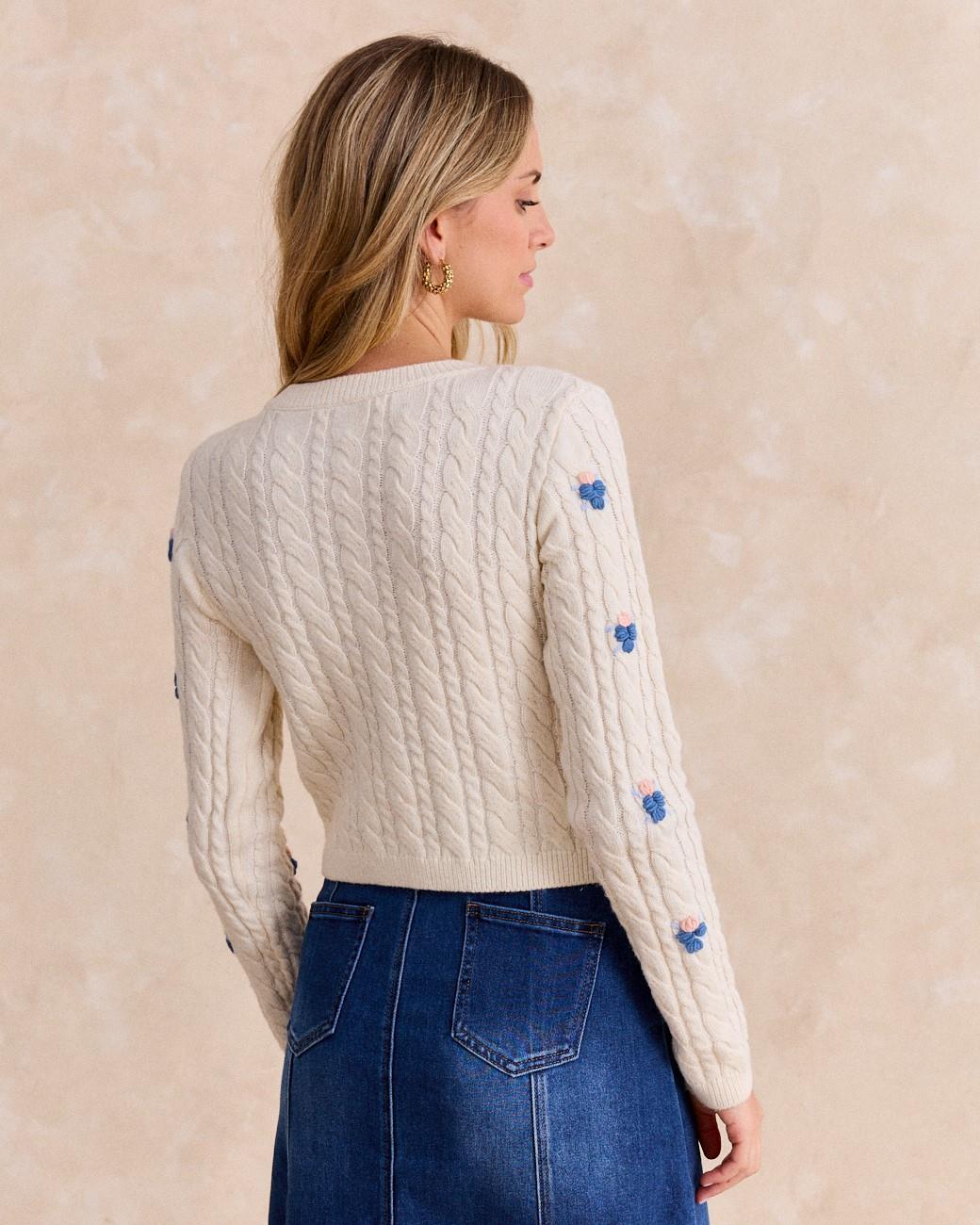 Cardigan a maglia Pilpa