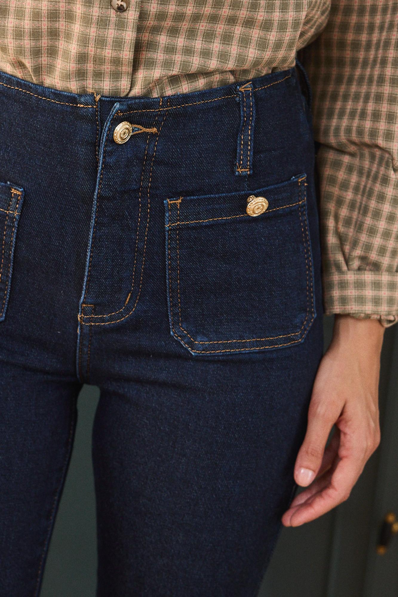 Jeans a zampa d'elefante Elva