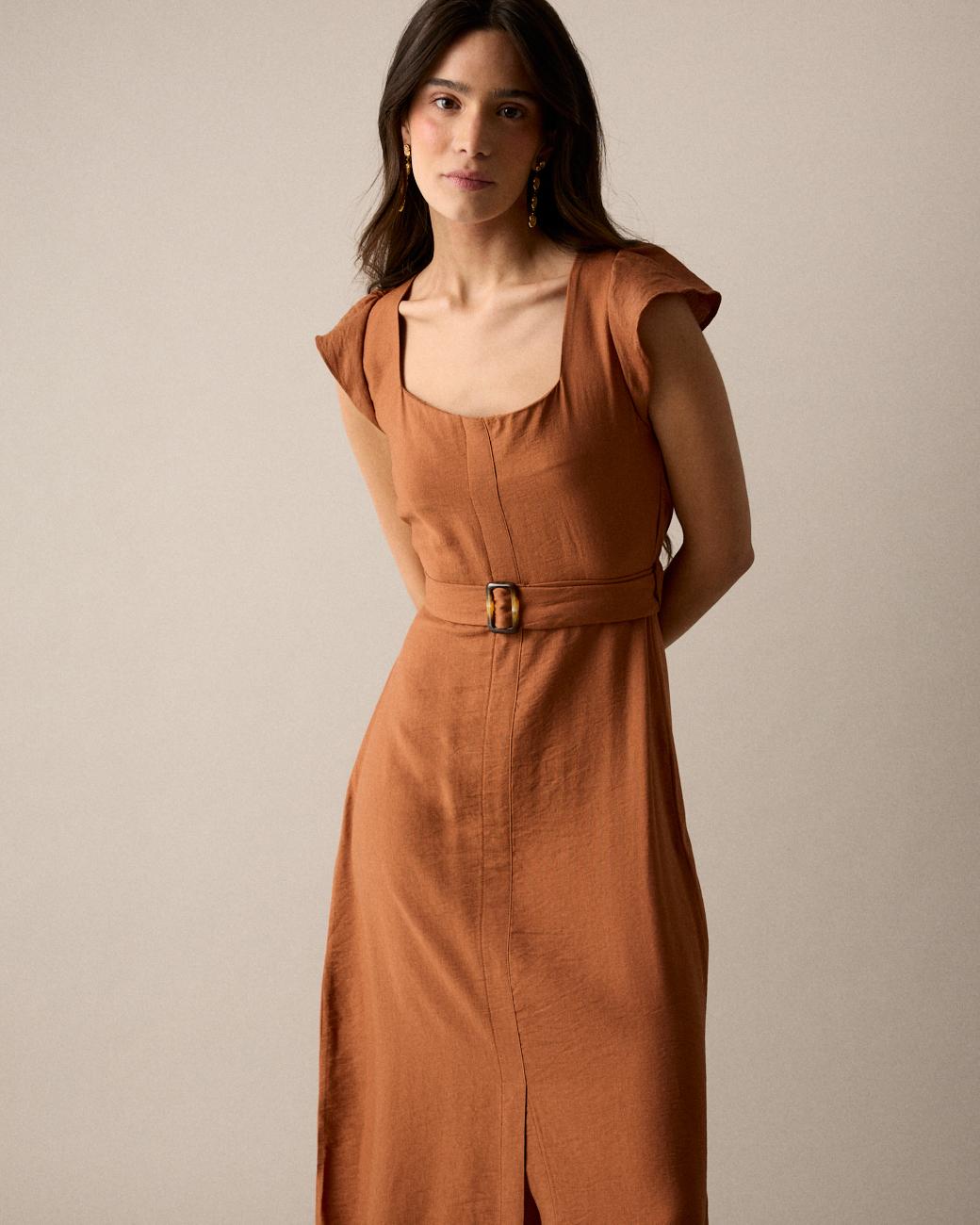 Vestito Marrone Lola