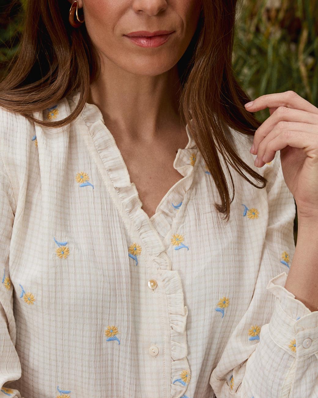 Camicia con stampa Marga
