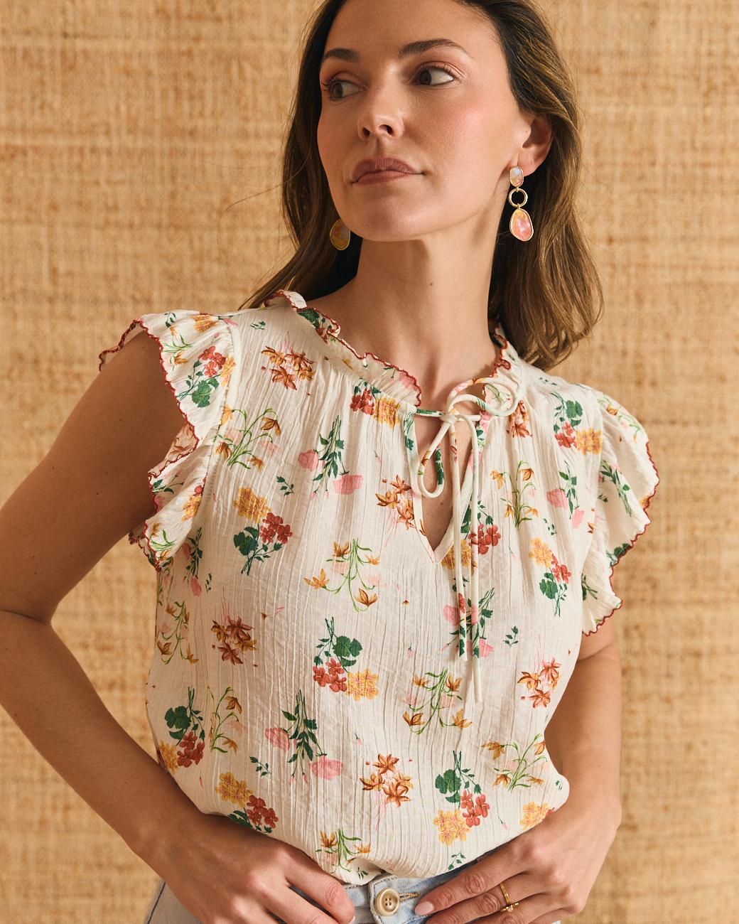 Camicia a Fiori Liana