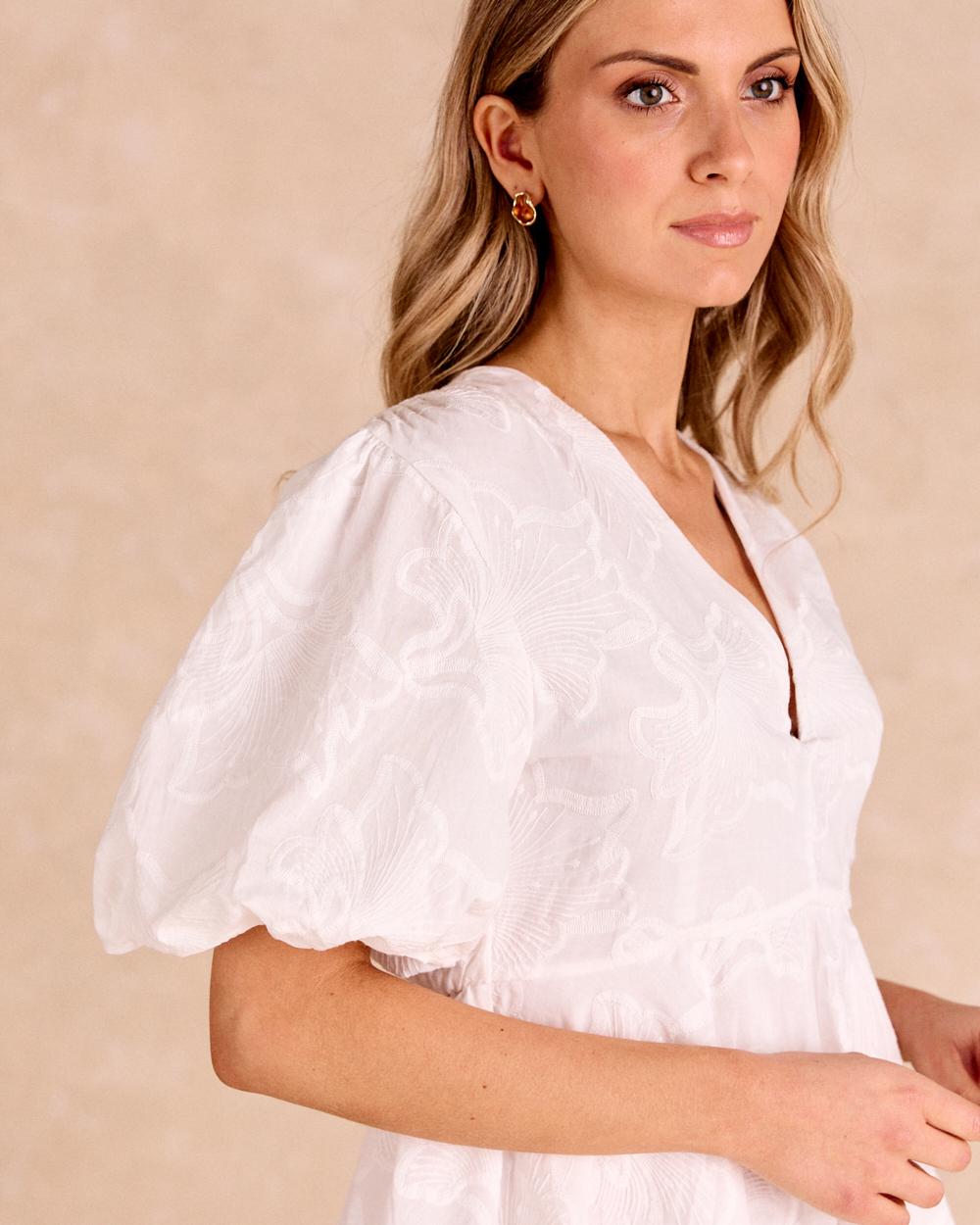 Vestito corto a palloncino Klara