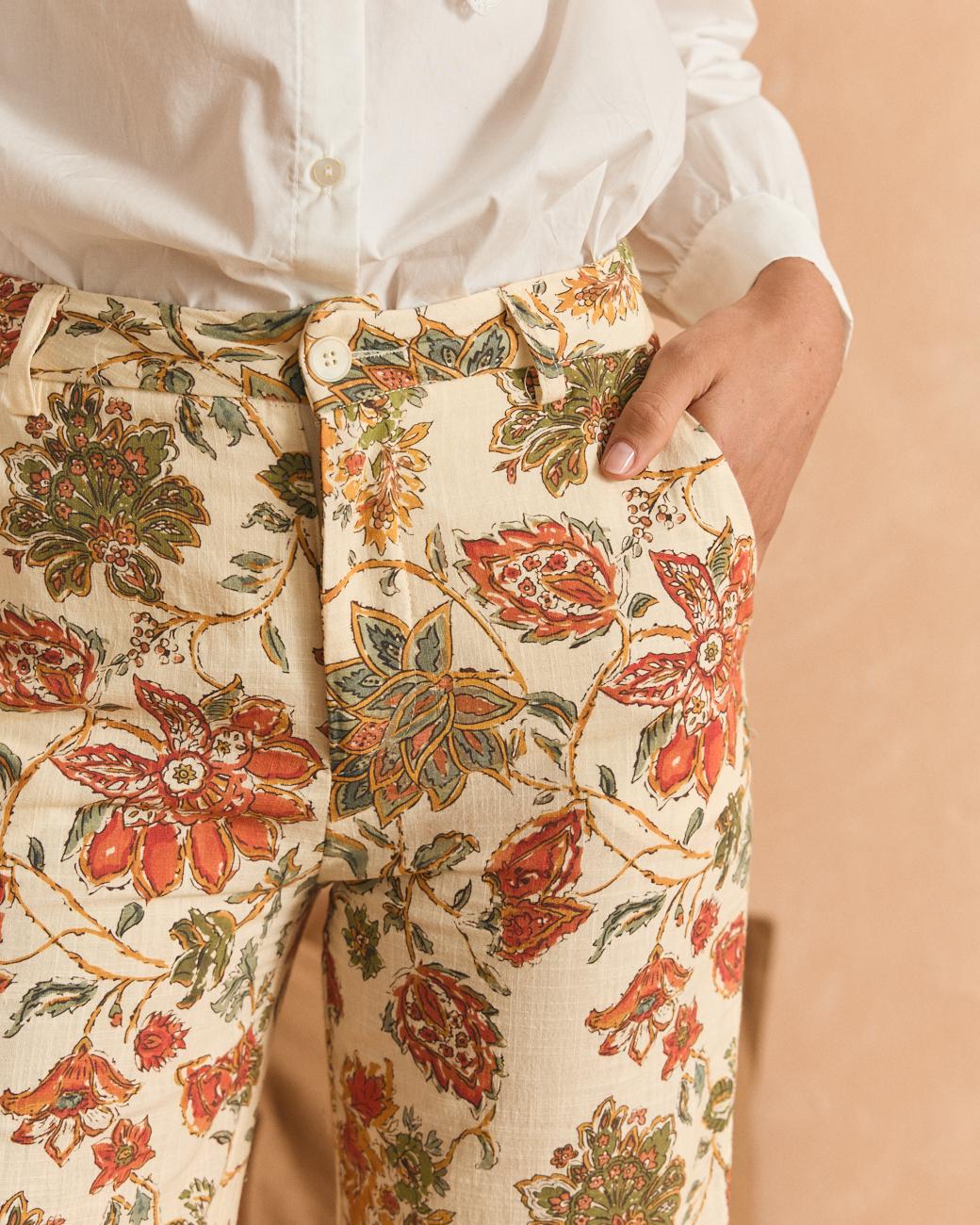 Pantalone con stampa Roser