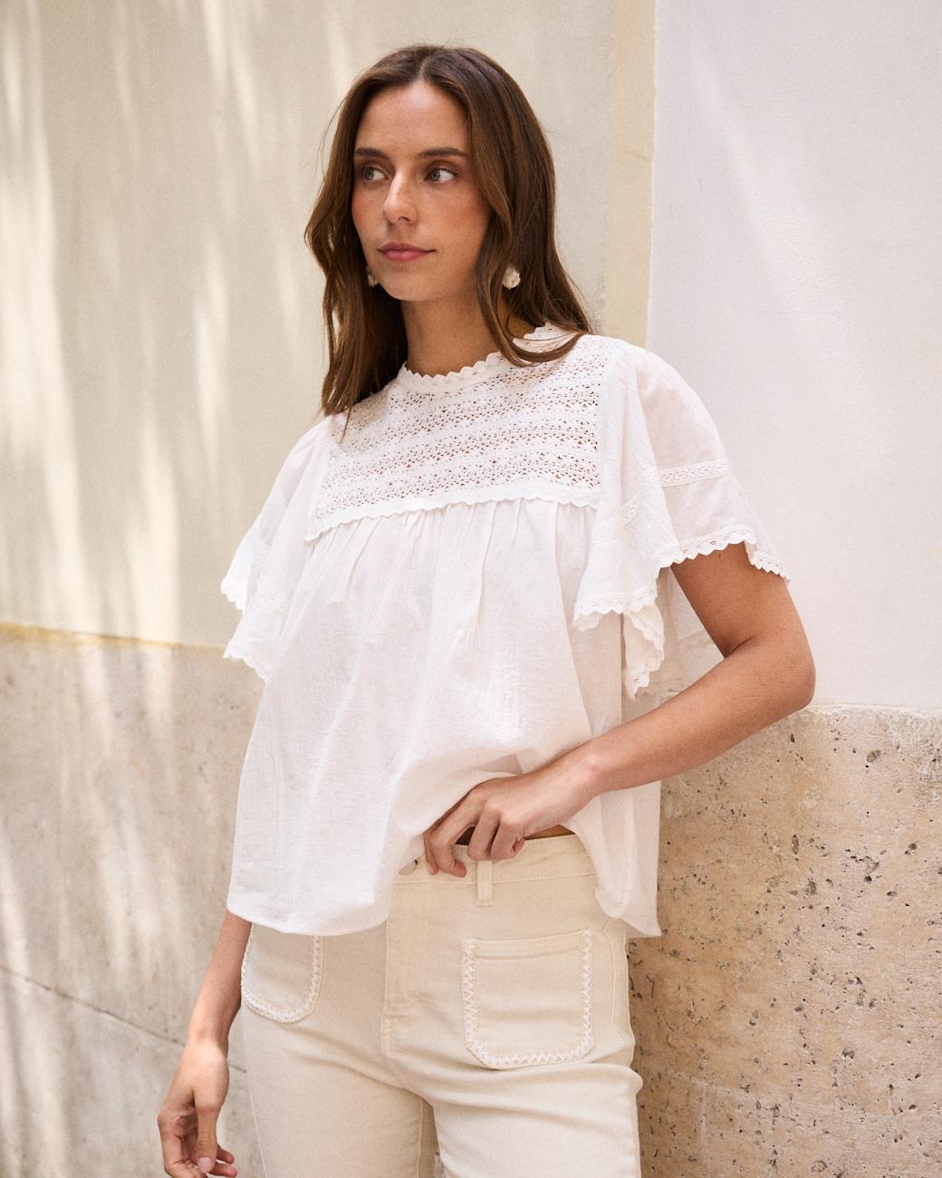 Blusa Pizzo Sarah