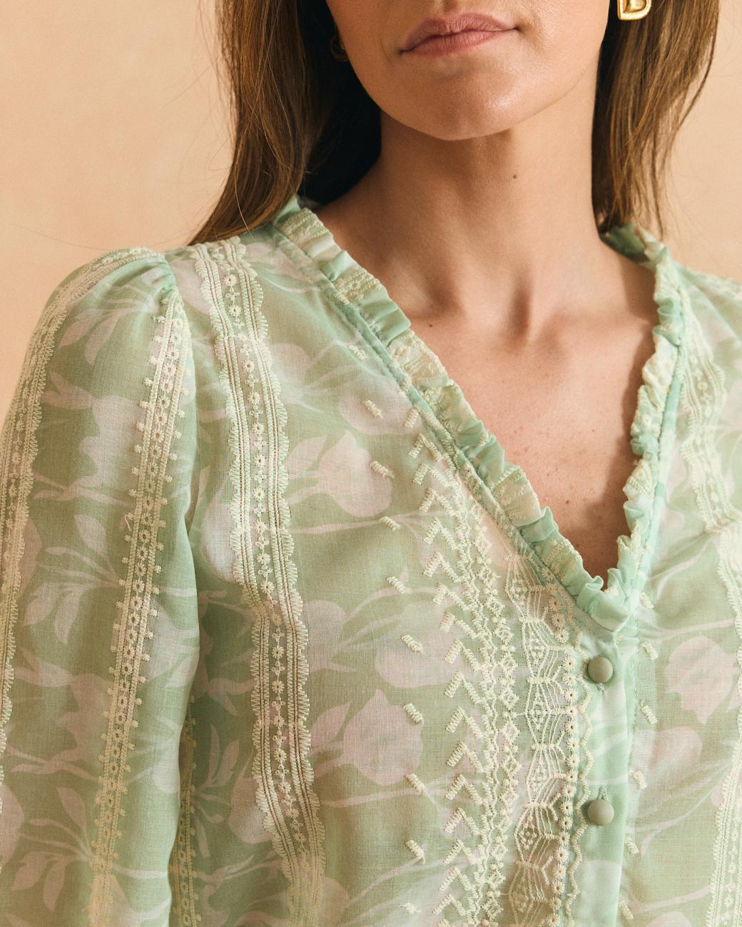Camicia celeste Felicia