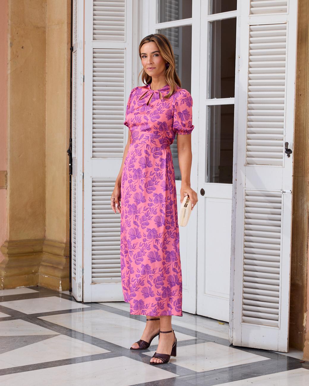 Vestito con stampa Guada